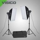 Комплект импульсного света Visico VL PLUS 150 Soft Box KIT с сумкой