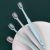 Фотография товара «‎Зубные щетки Xiaomi PWX Wide Soft Brush 12 шт. (Зеленая/Серая/Голубая/Розовая)»‎