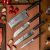 Набор ножей из дамасской стали Xiaomi HuoHou Set of 5 Damascus Knife Sets (4 ножа + подставка)