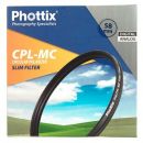 Фильтр поляризационный Phottix CPL-MC Slim 58мм