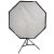 Восьмиугольный зонт-софтбокс Phottix с сотоами 120 см