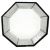 Восьмиугольный софтбокс Phottix 2 в 1 с сотами 122см (47")