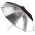 Двухслойный зонт отражатель  Phottix S&B 101см (40") серебристо-черный