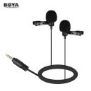 Двойной петличный микрофон Boya BY-LM300
