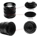 Объектив 7Artisans 55mm F1.4 Sony (E Mount) Чёрный