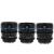 Комплект объективов Sirui Nightwalker 24/35/55mm T1.2 S35 Micro 4/3 Чёрный