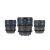 Комплект объективов Sirui Nightwalker 24/35/55mm T1.2 S35 Micro 4/3 Чёрный