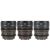 Комплект объективов Sirui Nightwalker 24/35/55mm T1.2 S35 Micro 4/3 Серый