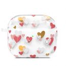 Чехол PQY Sweet для Airpods 3 Розовый/Белый