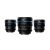 Комплект объективов Sirui Nightwalker 24/35/55mm T1.2 S35 RF-mount Чёрный