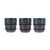 Комплект объективов Sirui Nightwalker 24/35/55mm T1.2 S35 RF-mount Чёрный