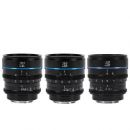 Комплект объективов Sirui Nightwalker 24/35/55mm T1.2 S35 RF-mount Чёрный