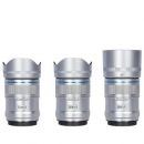 Комплект объективов Sirui Sniper 23/33/56mm F1.2 E-Mount Серебро