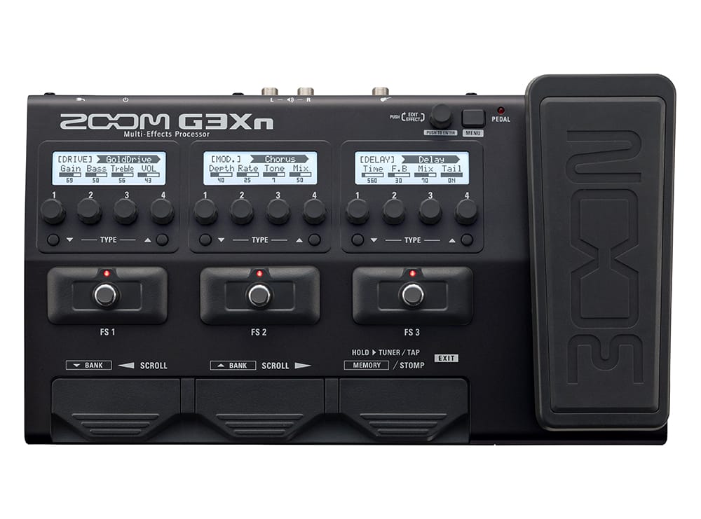Гитарный процессор Zoom G3Xn: купить в Москве - интернет-магазин