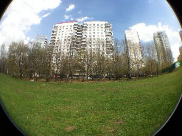 Фотография сделанная с помощью Фишая и iphone 4