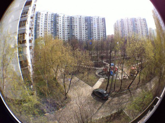 Фотография сделанная с помощью Фишая и iphone 4