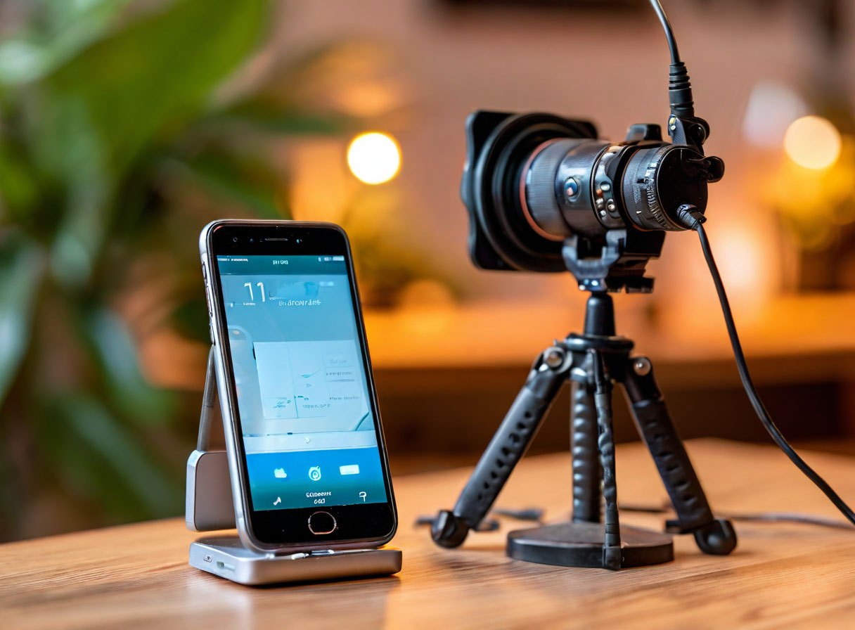 Совместимость микрофона с телефоном и камерой
