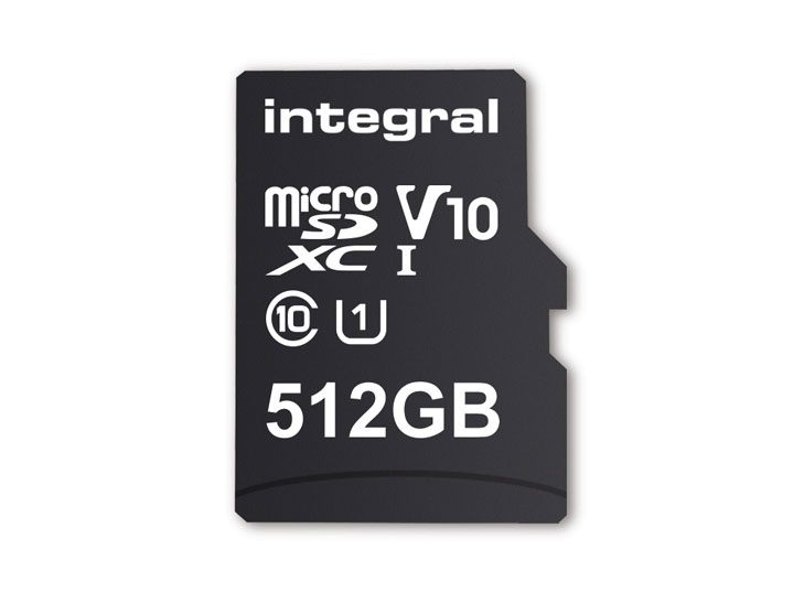 Первая в мире 512-гигабайтная карта памяти формата microSD